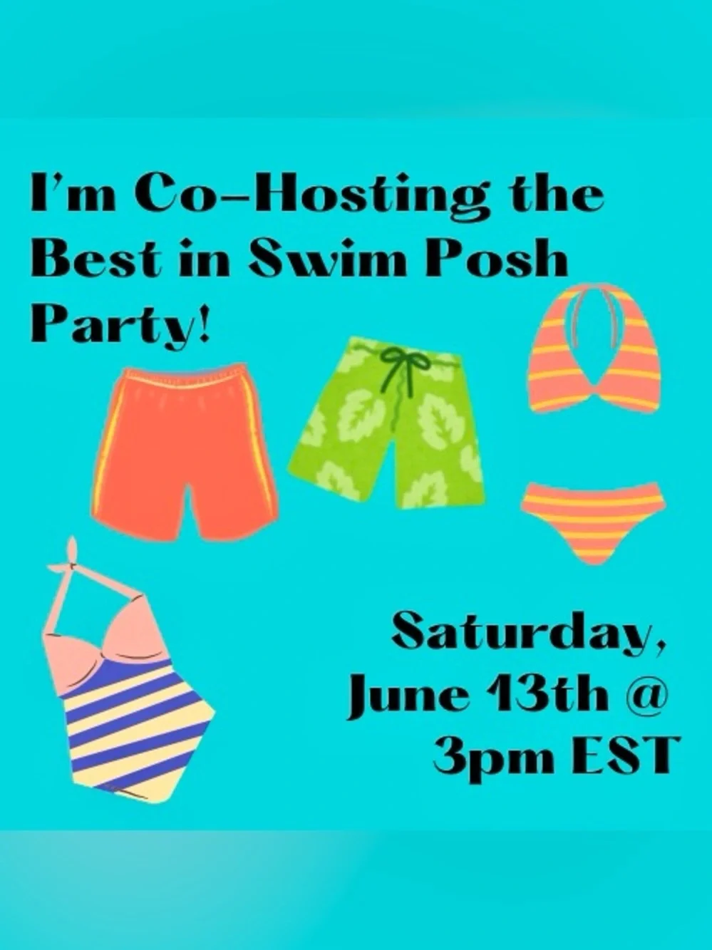 Join me Saturday 6/13!